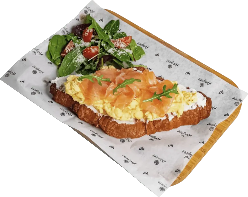 Croissant con Salmone